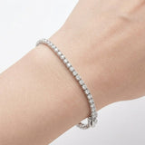 18K Gold 2.00 Carat Clair Design Diamond Tennis Bracelet