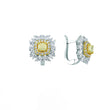 Fancy Yellow Diamond Earrings | Rare Colored Diamond Jewelry | Londia