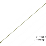 Superlight Tennis Bracelet 14K Gold