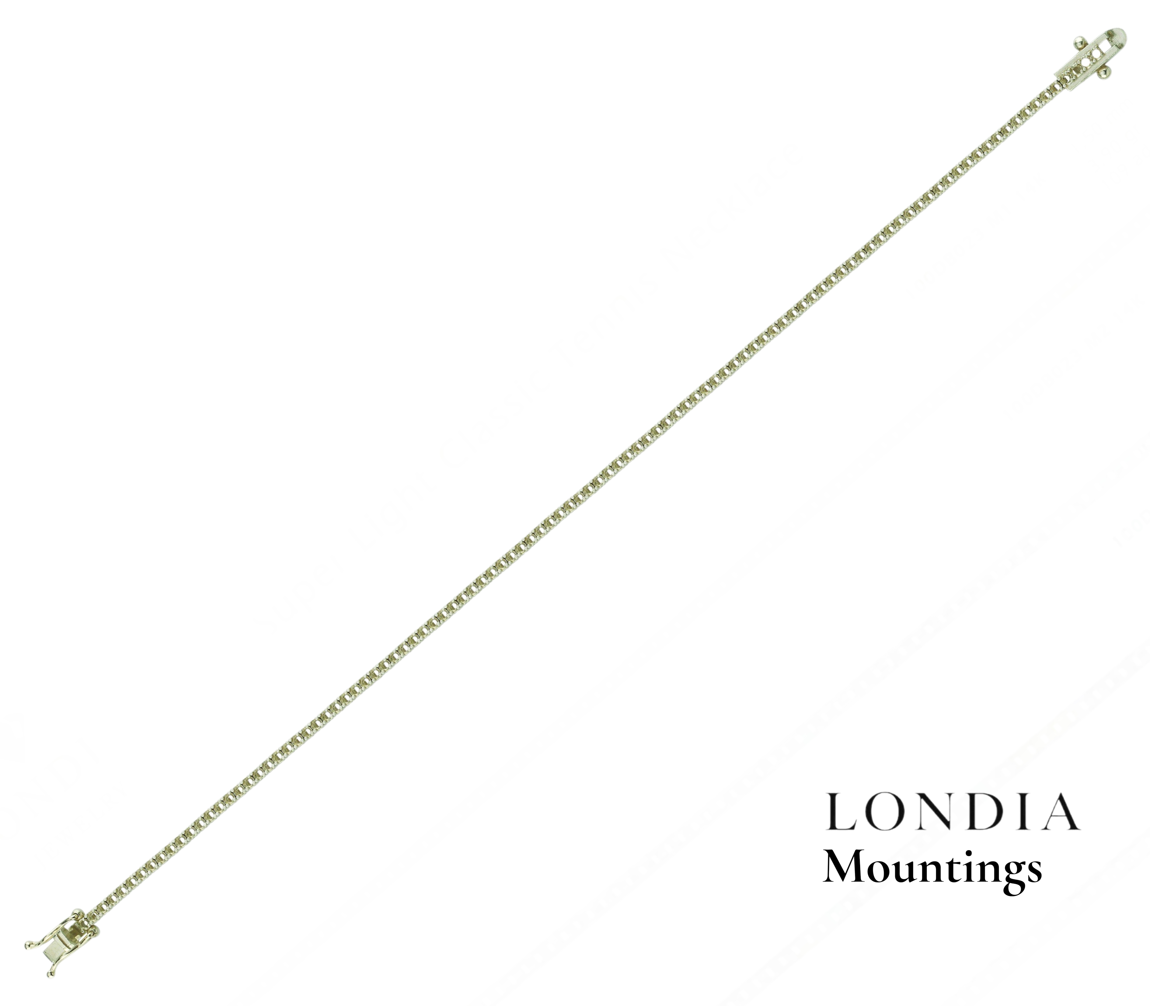 Superlight Tennis Bracelet 14K Gold