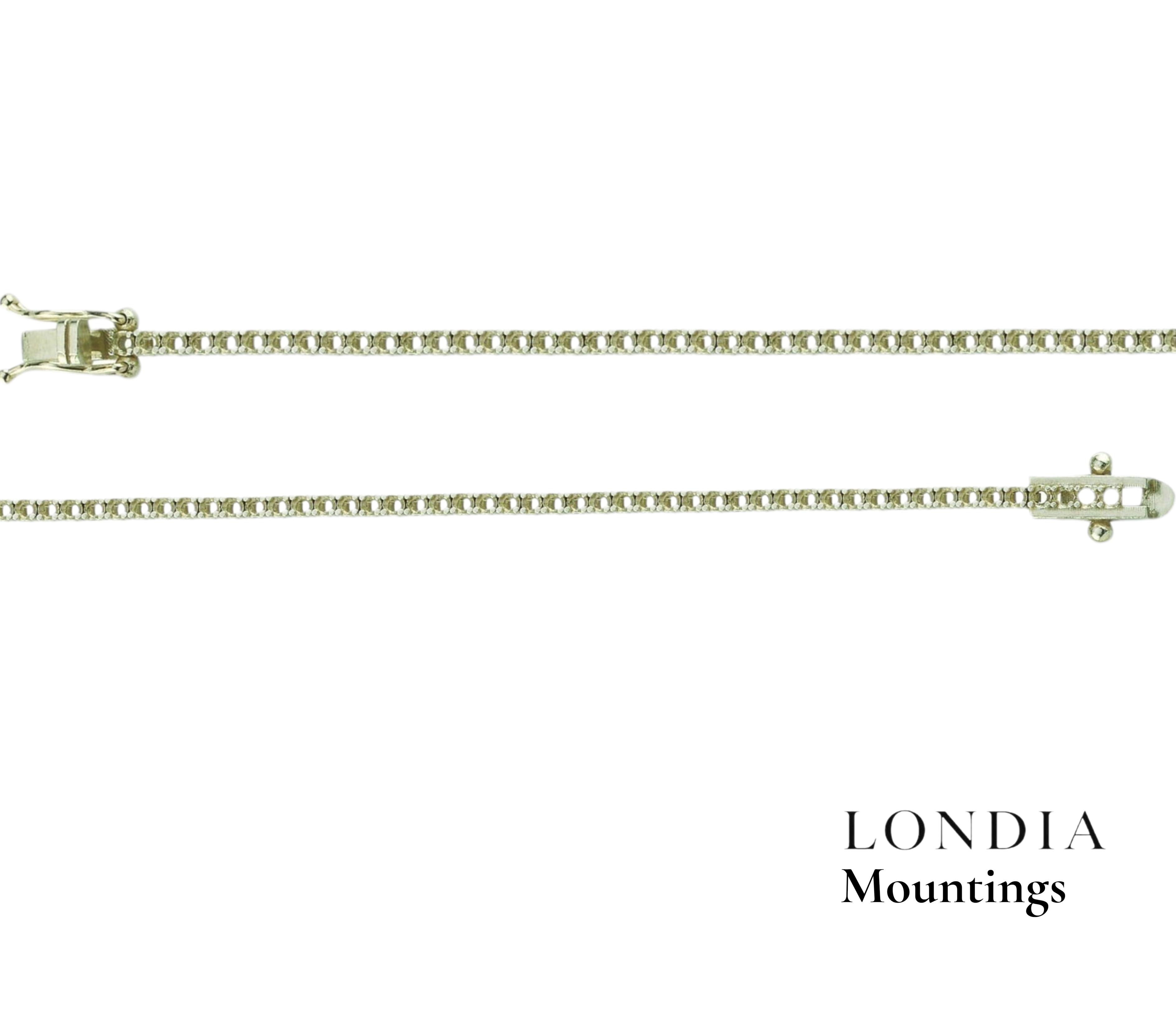 Superlight Tennis Bracelet 14K Gold