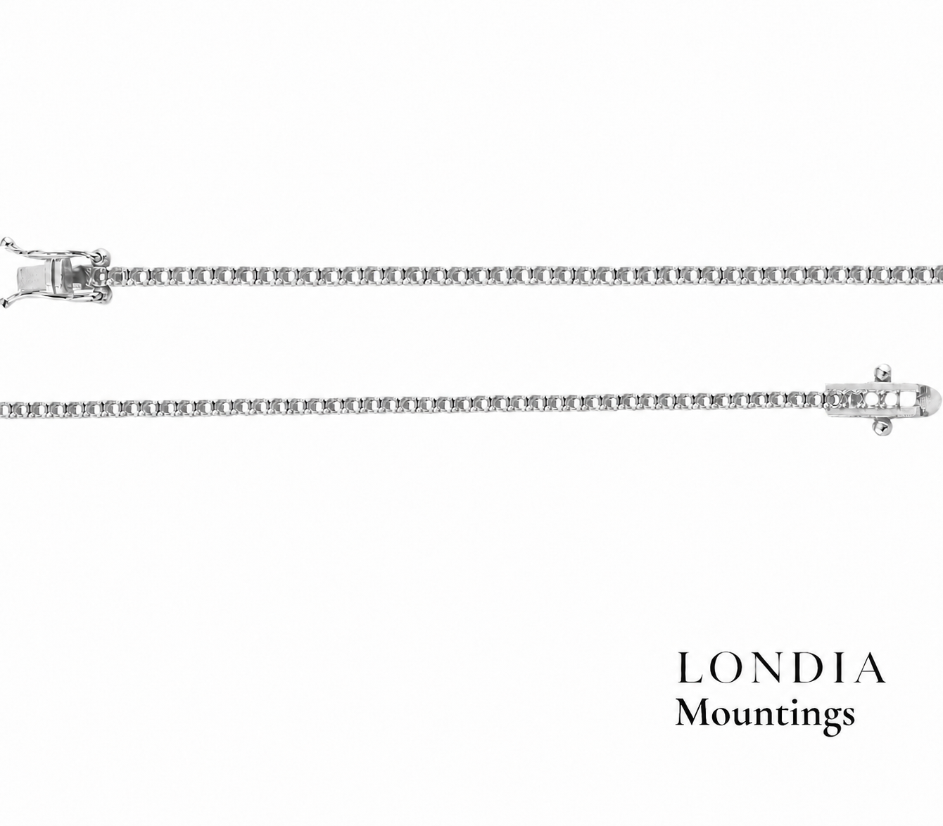 Superlight Tennis Bracelet 14K Gold