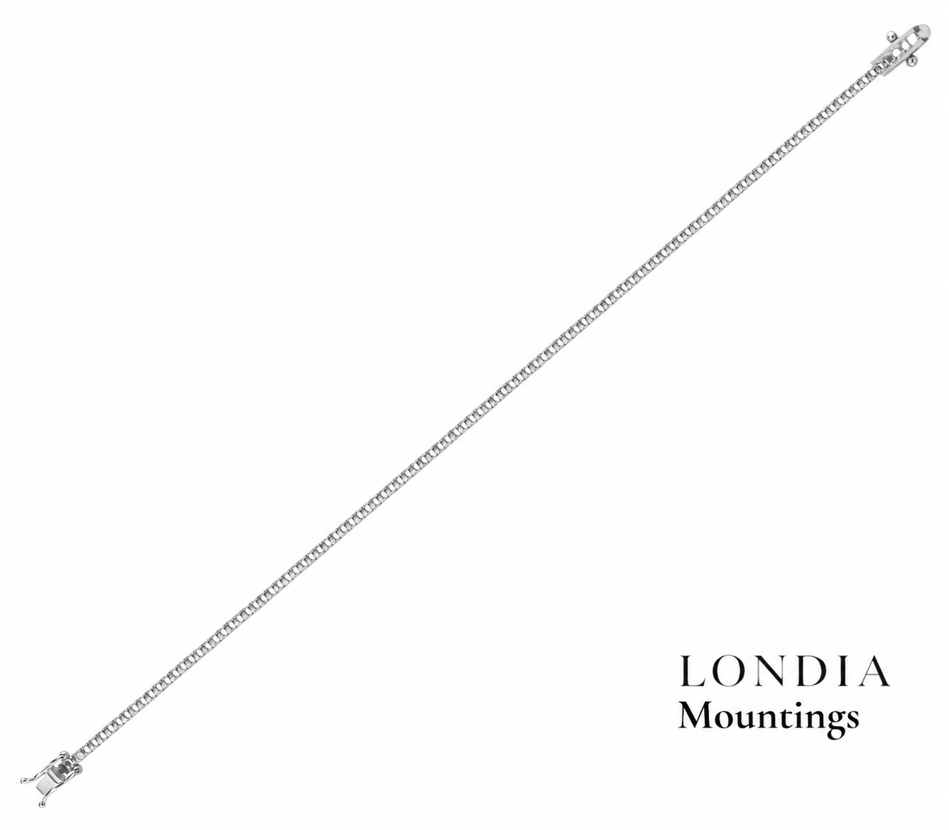 Superlight Tennis Bracelet 14K Gold