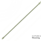 1,70 Mm 1.35 Ct. Mounting Tennis Bracelet 14K Gold