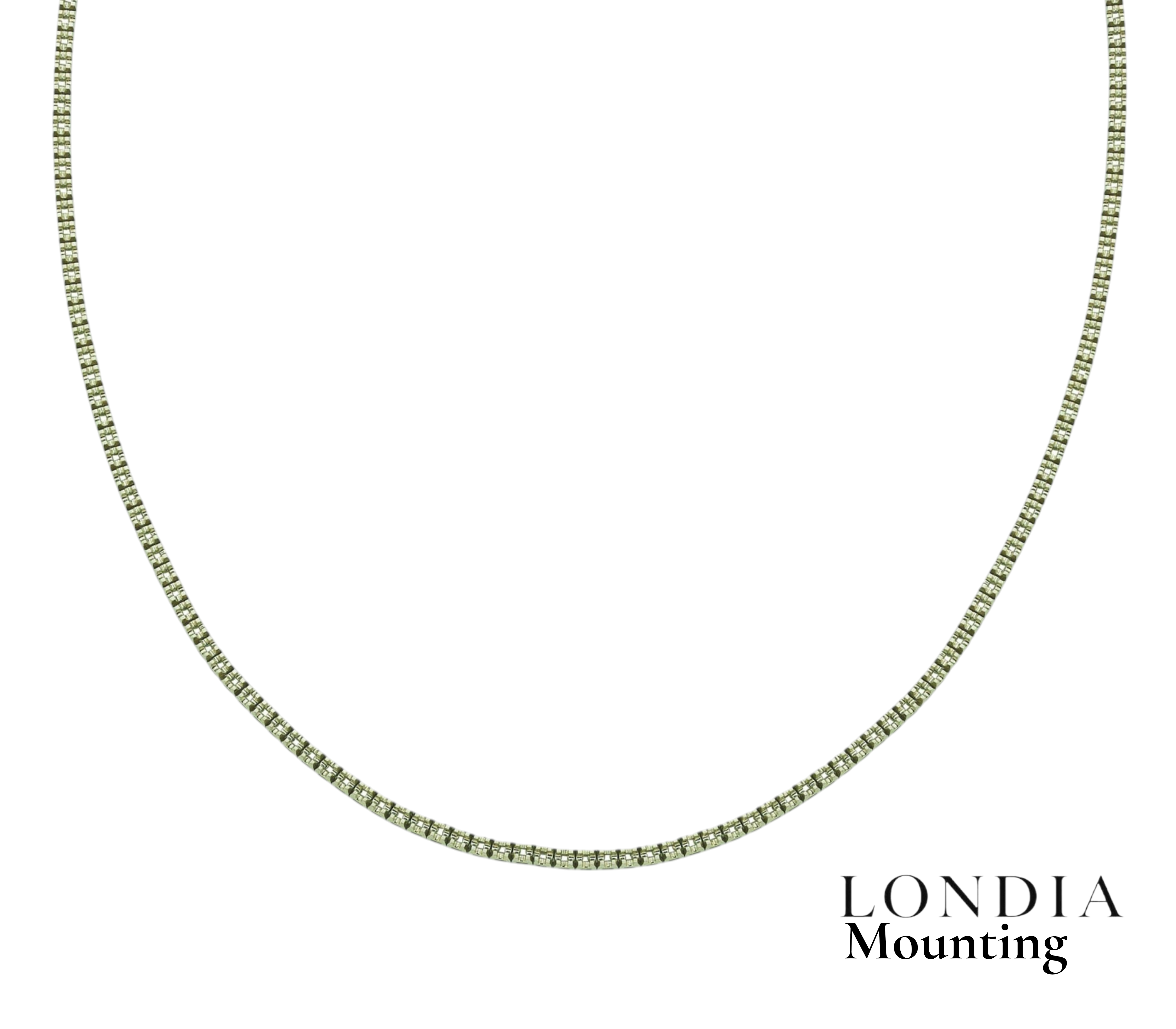 Mounting Tennis Necklace