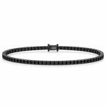 1 Carat Black Natural Diamond Clair Men’s Tennis Bracelet