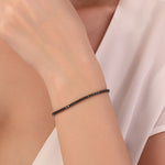 1 Carat Black Natural Diamond Clair Tennis Bracelet