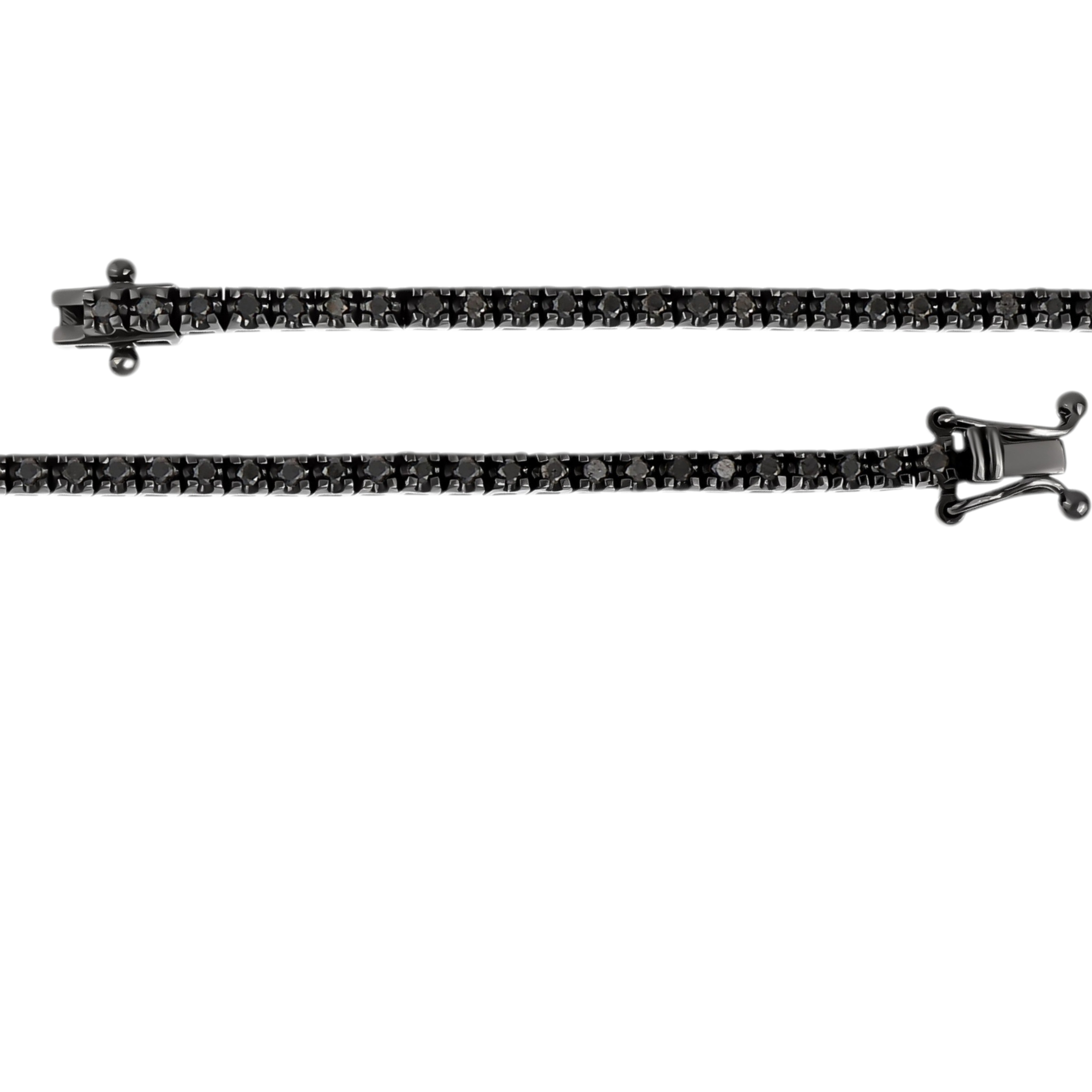 1 Carat Black Natural Diamond Clair Tennis Bracelet