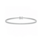 1 Carat Crown Design Natural Diamond Tennis Bracelet