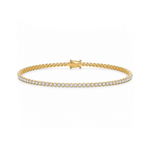 1 Carat Crown Design Natural Diamond Tennis Bracelet