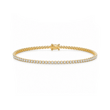 1 Carat Crown Design Natural Diamond Tennis Bracelet