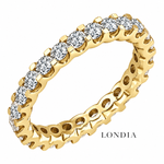 1 Carat E Color Natural Diamond Full Eternity Ring