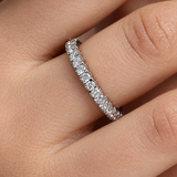 1 Carat E Color Natural Diamond Full Eternity Ring