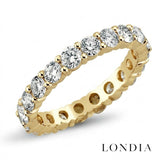 2.00 Carat Diamond Eternity Ring in 14K Solid Gold