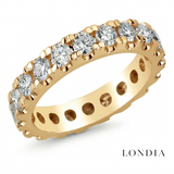 2.00 Carat Diamond Full Eternity Ring in 14K Solid Gold