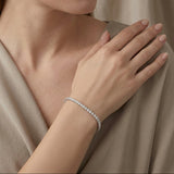 2.00 Carat Diamond Tennis Bracelet in 14K Gold