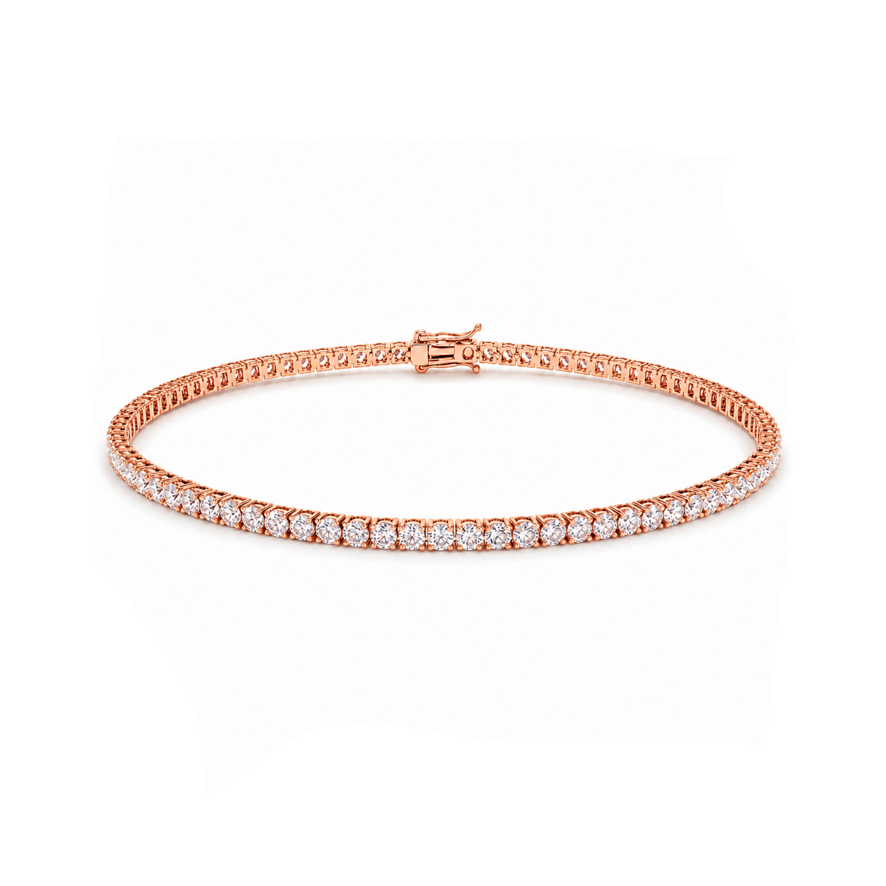2.00 Carat Diamond Tennis Bracelet in 14K Gold