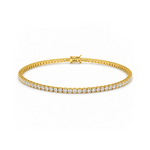 2.00 Carat Diamond Tennis Bracelet in 14K Gold