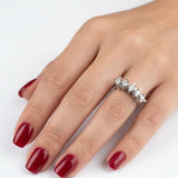 2.00 Carat Diamond “Valentine” Design Five-Stone Ring in 14K Gold