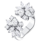 2.00 Ct. Natural Diamond Bold Design Ring in 18K Gold