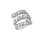 2.15 Carat Natural Diamond Statement Design Ring – 18K Gold