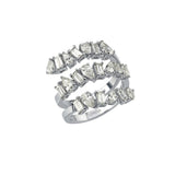 2.15 Carat Natural Diamond Statement Design Ring – 18K Gold
