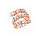 2.15 Carat Natural Diamond Statement Design Ring – 18K Gold