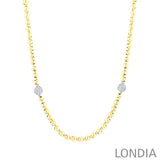 2.15 ct. Diamond Eterna Design Necklace 14k Fine Gold