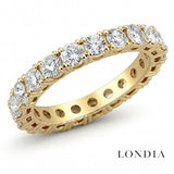 2.20 Carat Diamond Eternity Ring in 14K Solid Gold