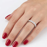 2.20 Carat Diamond Eternity Ring in 14K Solid Gold