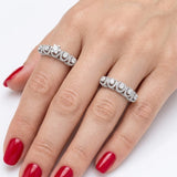 Natural Diamond Wedding Ring Set