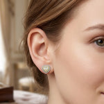 2.35 Ct. Natural Diamond Heart Design Jewelry Set in 14K Gold