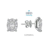 2.35 Carat Natural Diamond Magic Oval Bridal Set