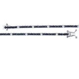 2.35 Carat Natural Sapphire and 0.40 Carat Natural Diamond Tennis Bracelet