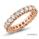 2.40 Carat Diamond Eternity Ring in 14K Solid Gold