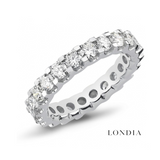 2.40 Carat Diamond Eternity Ring in 14K Solid Gold