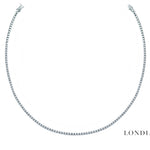 2.50 Carat Diamond Tennis Necklace 