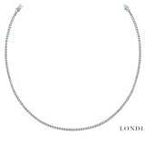 2.50 Carat Diamond Tennis Necklace 