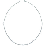 2.50 Carat Natural Diamond Classic Tennis Necklace