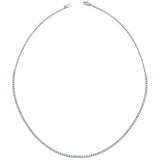 2.50 Carat Natural Diamond Classic Tennis Necklace