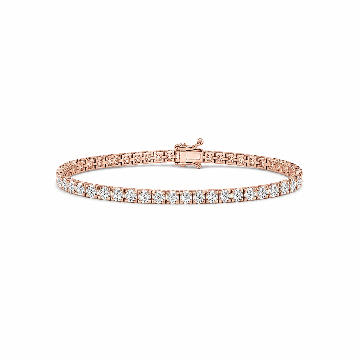 2.50 Ct. Natural Diamond Clair Design Tennis Bracelet