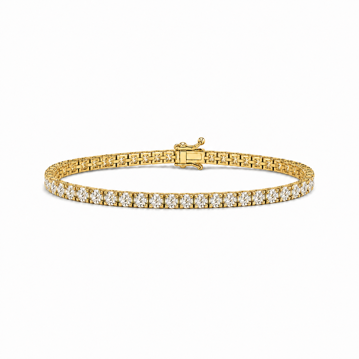 2.50 Ct. Natural Diamond Clair Design Tennis Bracelet