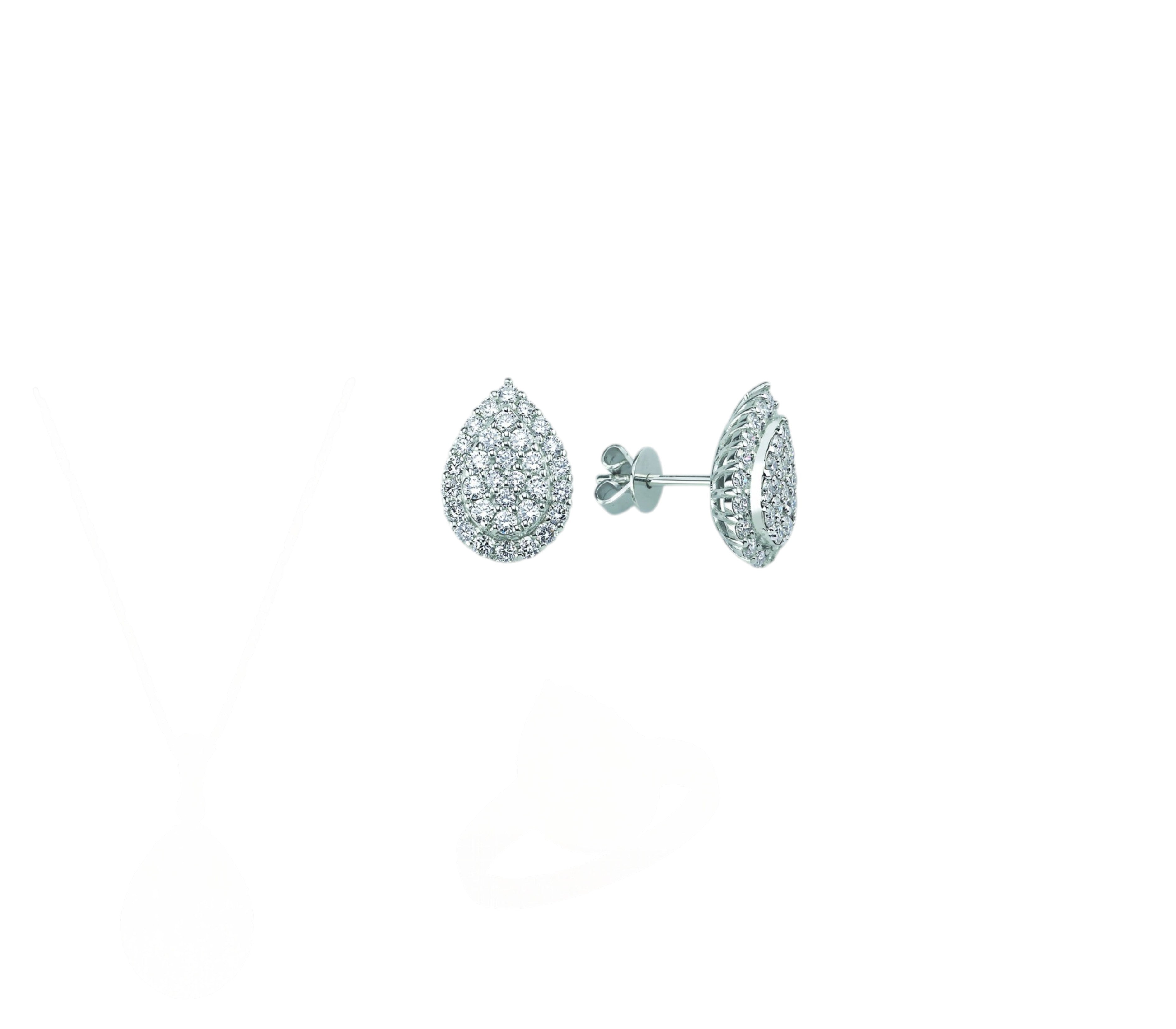 2.85 Ct. Natural Diamond Designer Jewelry Set in 14K Gold