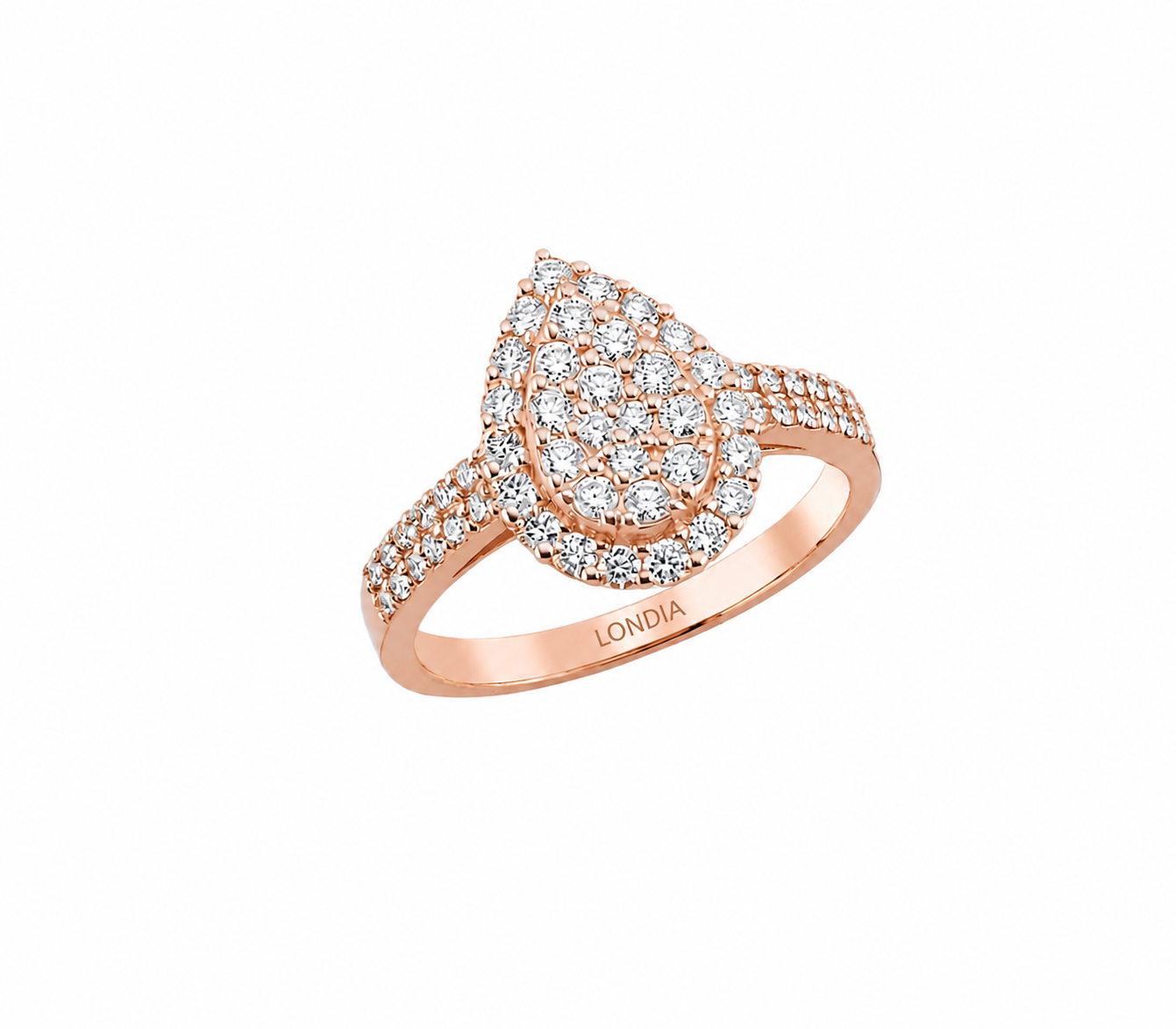 2.85 Ct. Natural Diamond Designer Jewelry Set in 14K Gold