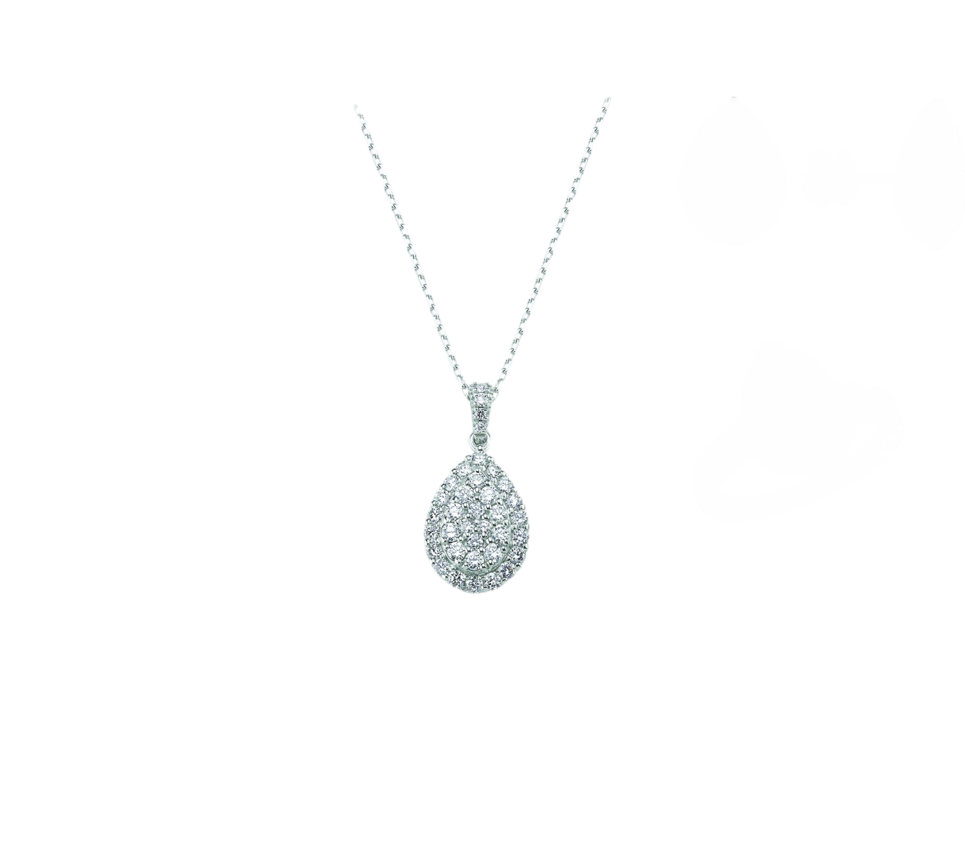 2.85 Ct. Natural Diamond Designer Jewelry Set in 14K Gold