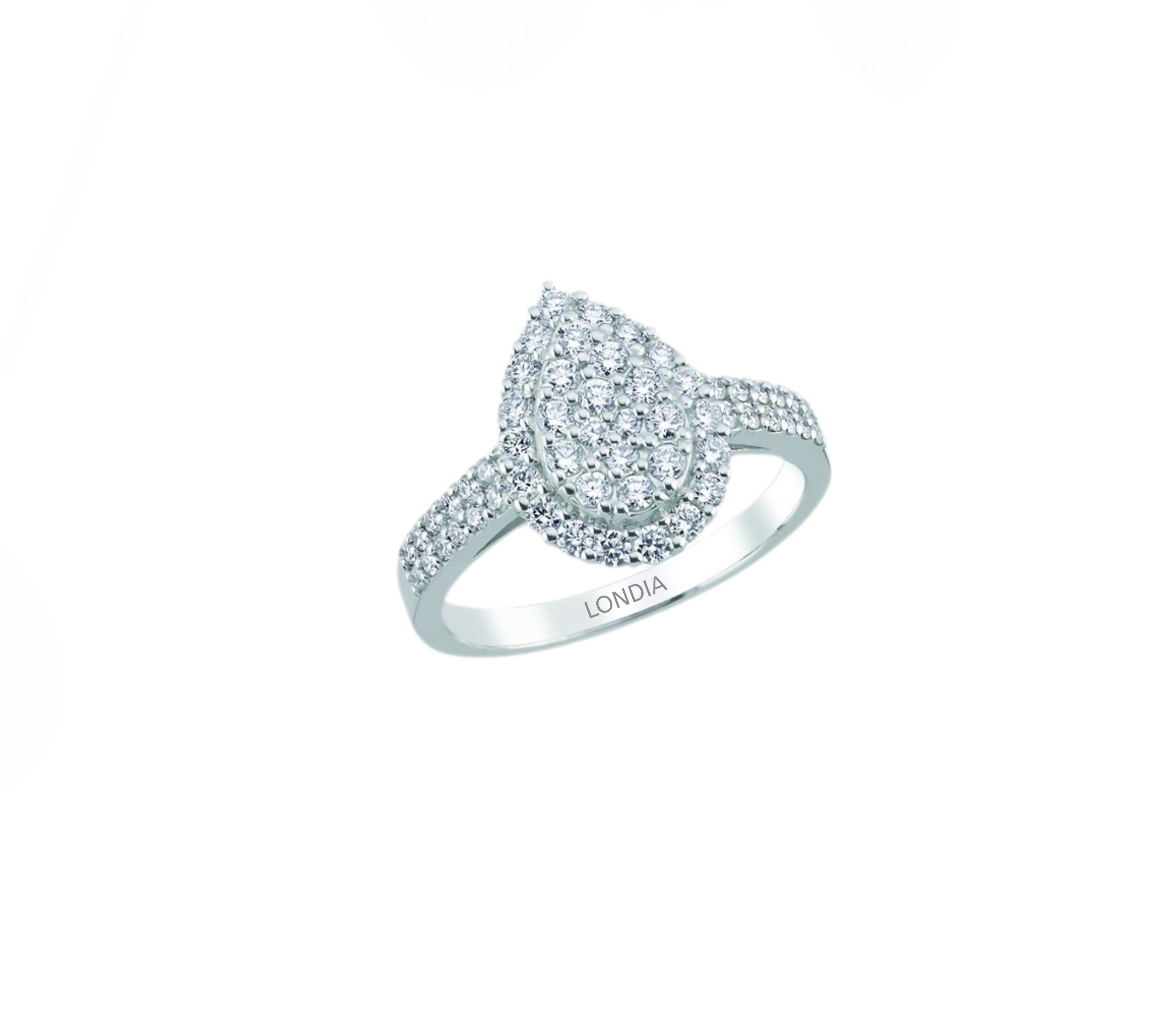 2.85 Ct. Natural Diamond Designer Jewelry Set in 14K Gold