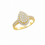 2.85 Ct. Natural Diamond Designer Jewelry Set in 14K Gold