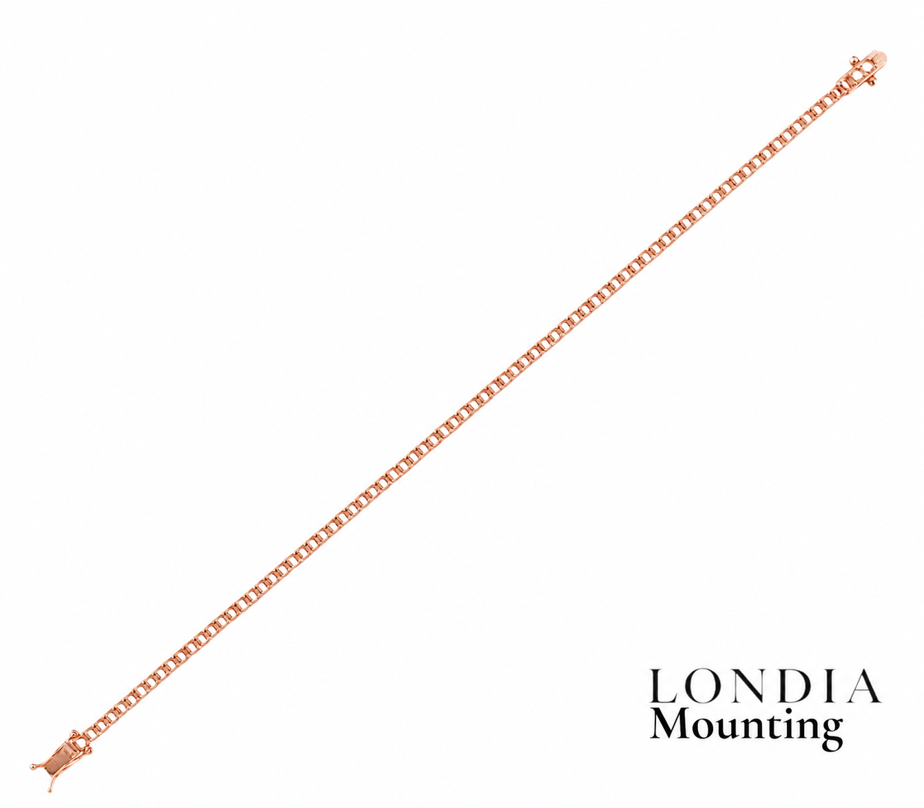 Mounting Superlight Tennis Bracelet