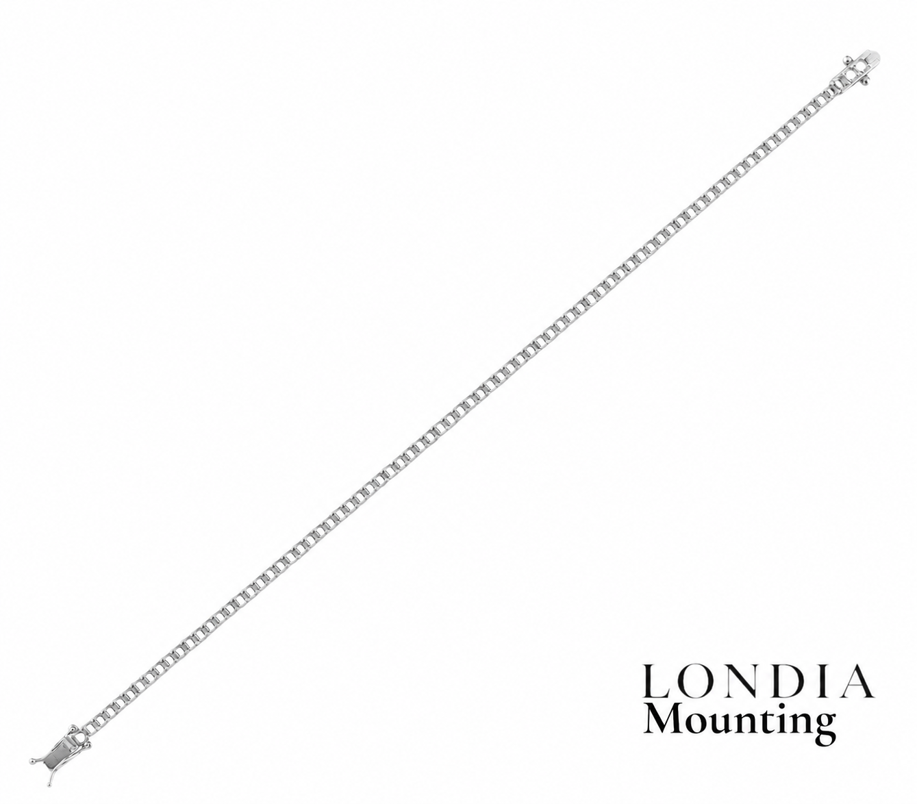 Mounting Superlight Tennis Bracelet