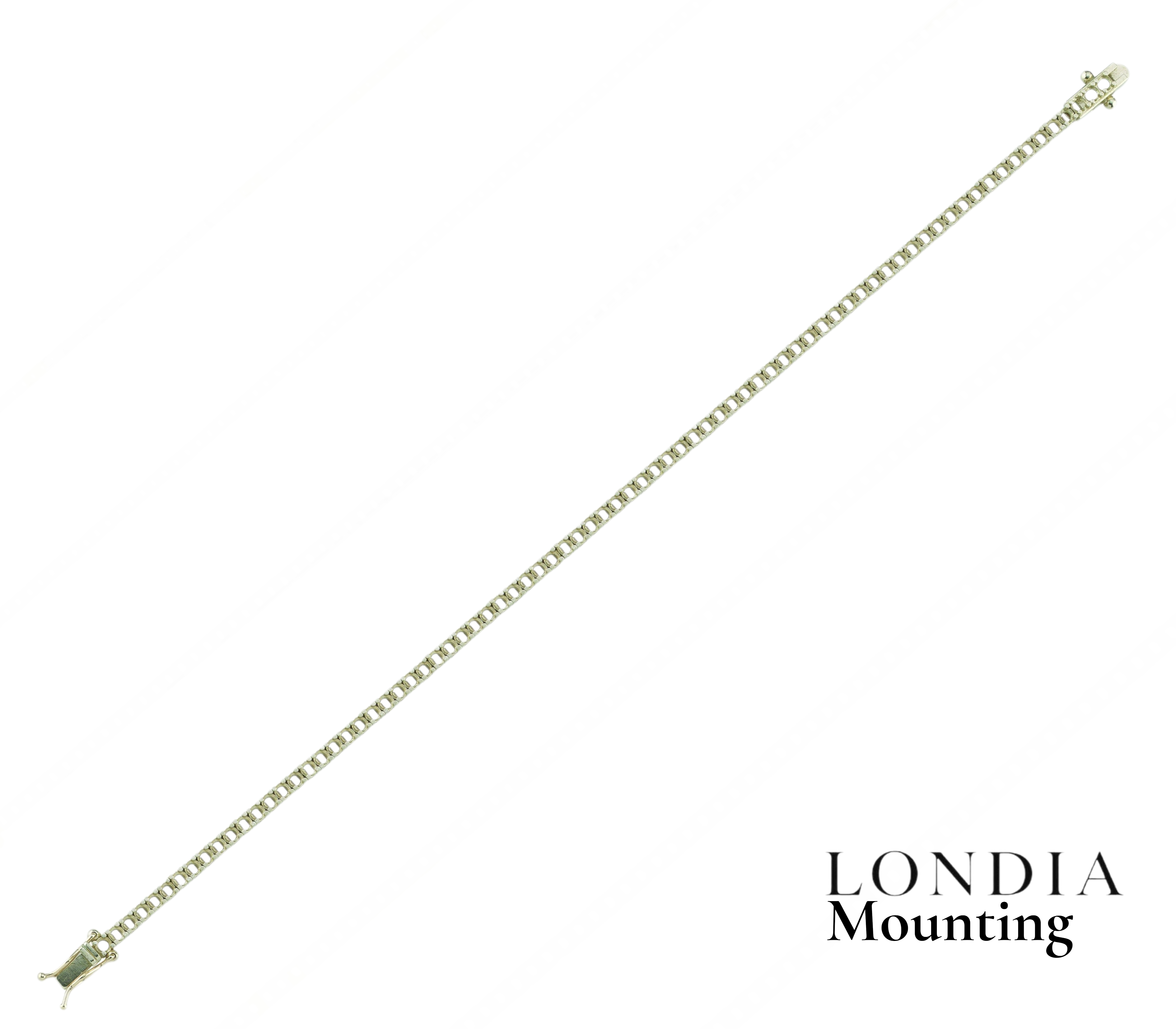Mounting Superlight Tennis Bracelet